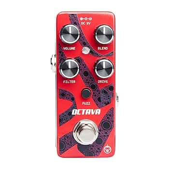 Amazon.com: Pigtronix Octava V2 Octave Fuzz/Distortion Pedal